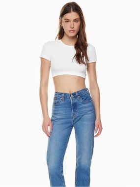 Levi’s Wedgie Straight Ankle Sz 28 Like New